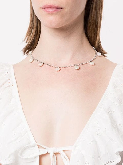 Shop Le Chic Radical Venus Necklace In Silver