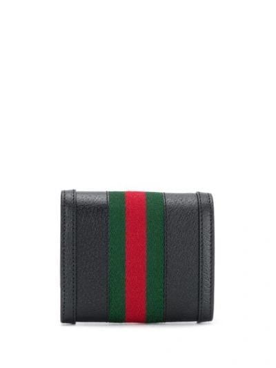 Shop Gucci Ophidia Wallet In Black