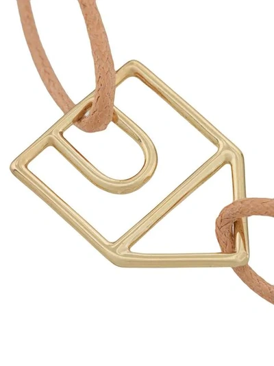 Shop Aliita House Pendant Rope Bracelet - Neutrals