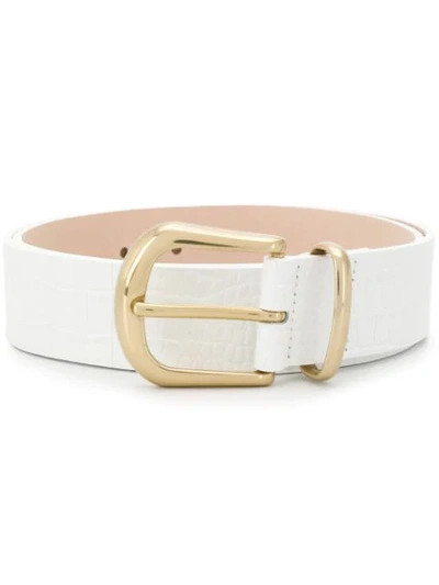 Shop B-low The Belt Buckled Belt In White