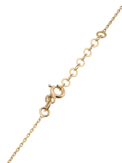 Shop Anton Heunis Gold Mermaid Diamond Necklace In Metallic