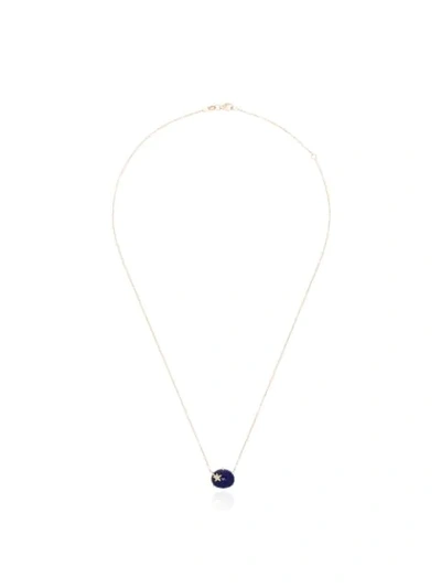 Shop Andrea Fohrman Galaxy Lapis Necklace - Gold/blue