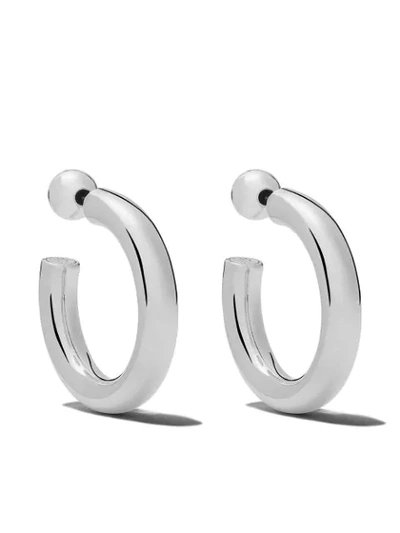Shop Sophie Buhai Everyday Small Hoops In Silver