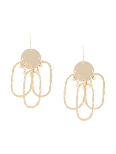 Shop Petite Grand Lagos Rounded Earrings In Gold