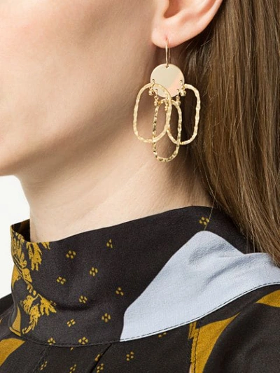 Shop Petite Grand Lagos Rounded Earrings In Gold