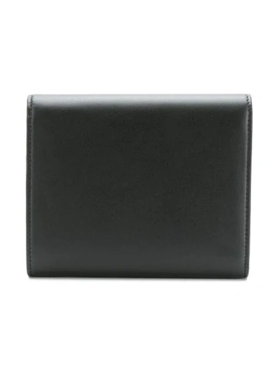 Shop Bally Mini Square Purse In Black