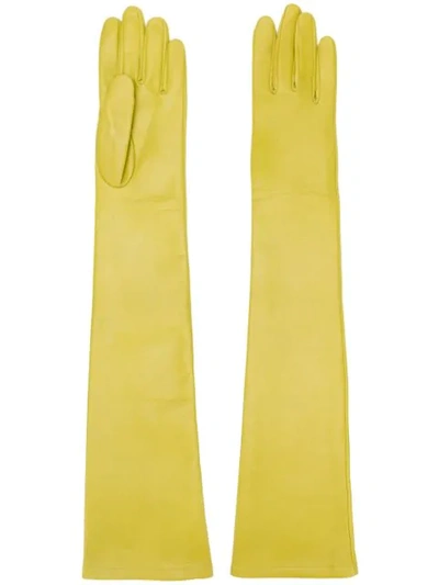 Nº21 长款手套 - 黄色