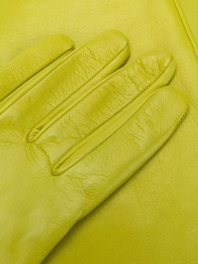 Shop N°21 Arm Length Gloves In Yellow