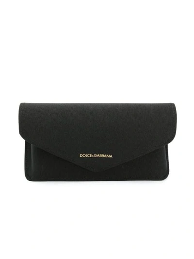 Shop Dolce & Gabbana Eyewear Cat Eye Sunglasses - Black