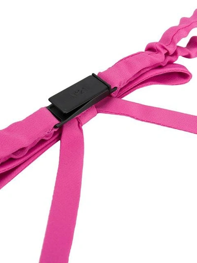 Shop N°21 Bow Detail Belt In Pink