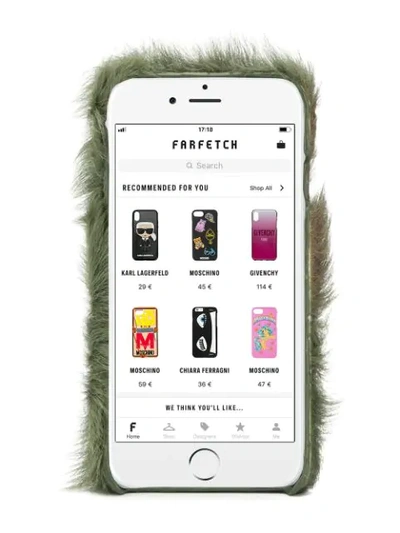 Shop Chiara Ferragni Flirting Iphone 6/6s Case - Green
