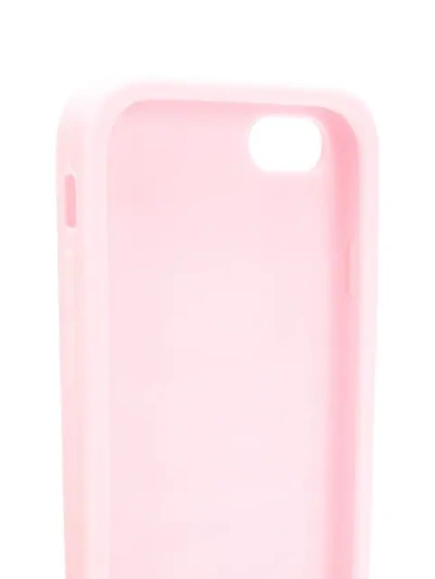 Shop Emilio Pucci Logo Iphone 7 Case In Pink