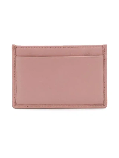 Shop Miu Miu Matelassé Cardholder In Pink