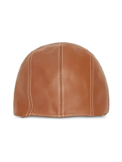 Shop Burberry Pilot Cap In Neutrals