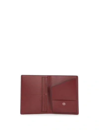 Shop Mulberry Passport Cover Wallet In Blue