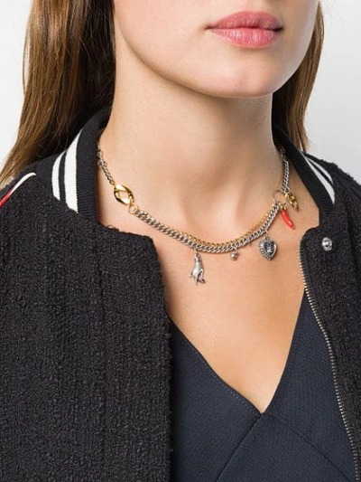 Iosselliani Puro Heart Necklace In Silver