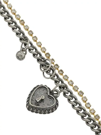 Iosselliani Puro Heart Necklace In Silver