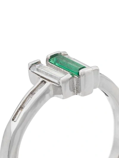 Shop V Jewellery Chrysler Ring In Silver