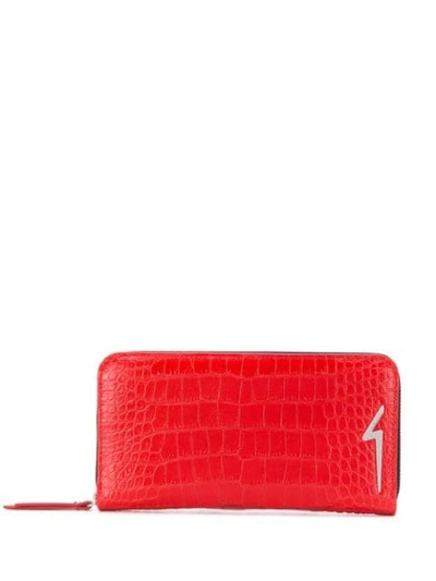 Shop Giuseppe Zanotti Layla Wallet In Red