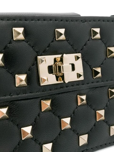 Shop Valentino Garavani Rockstud Spike Iphone X Case - Black