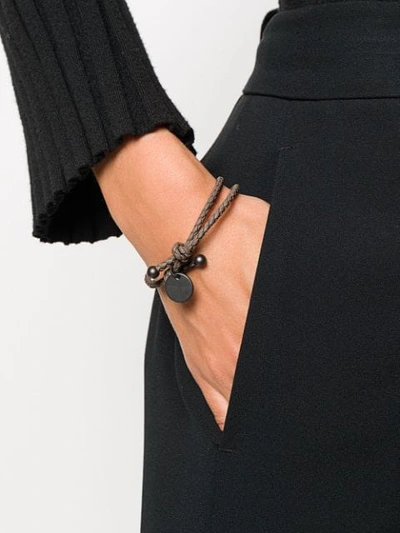 Shop Bottega Veneta Gewickeltes Armband In Brown