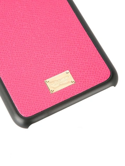 Shop Dolce & Gabbana Iphone 8 Plus Case In Pink