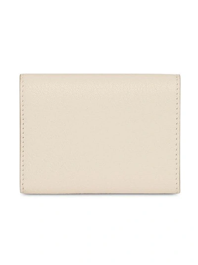 Shop Burberry Small D In Neutrals