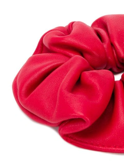 Shop Manokhi Layered Scrunchie In Red