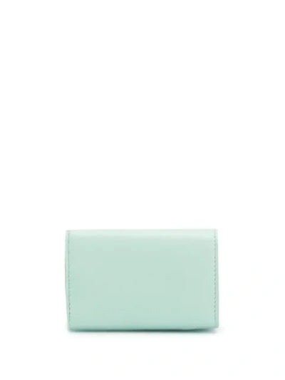 Shop Balenciaga Mini Papier Wallet - Green
