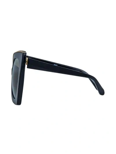 Shop N°21 Linda Farrow Sunglasses In Black
