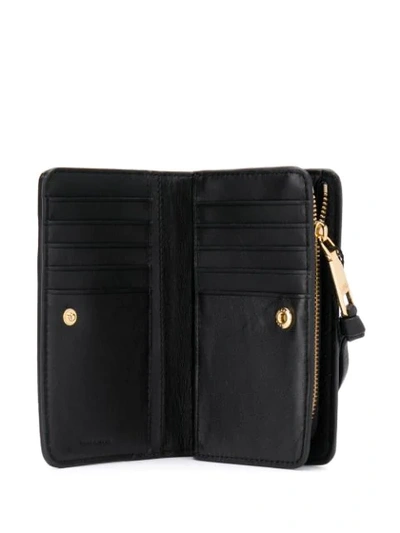 Shop Marc Jacobs The Softshot Mini Compact Wallet In Black