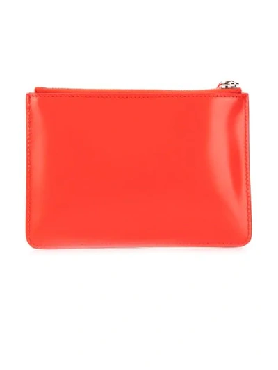 Shop Jil Sander Hand Strap Small Purse In Red