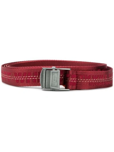 Shop Off-white Industrial Belt In Red