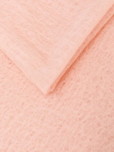 Shop Allude Cashmere Scarf In Pink