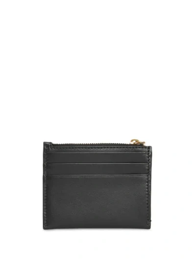 Shop Burberry Monogram Motif Card Case - Black