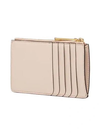 Shop Fendi Slim Card Holder - Pink
