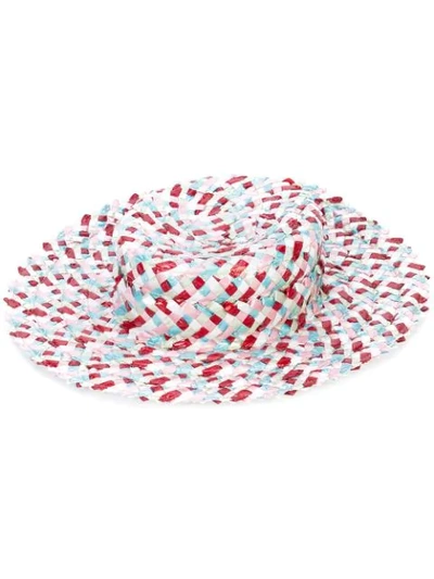 Shop Gigi Burris Millinery Thea Sun Hat In Multicolour