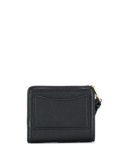 Shop Marc Jacobs Mini Compact Wallet In Black