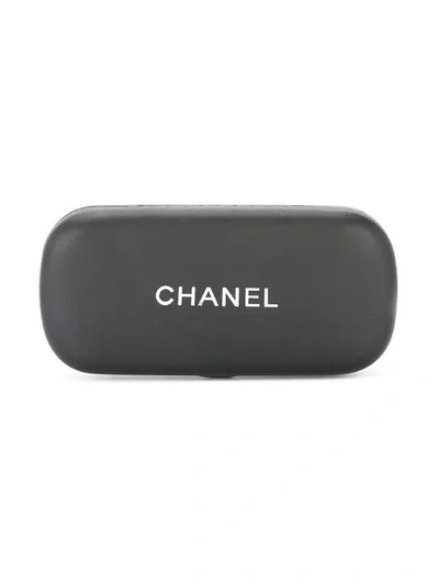 Pre-owned Chanel Vintage Cc Logo太阳眼镜 - 黑色 In Black