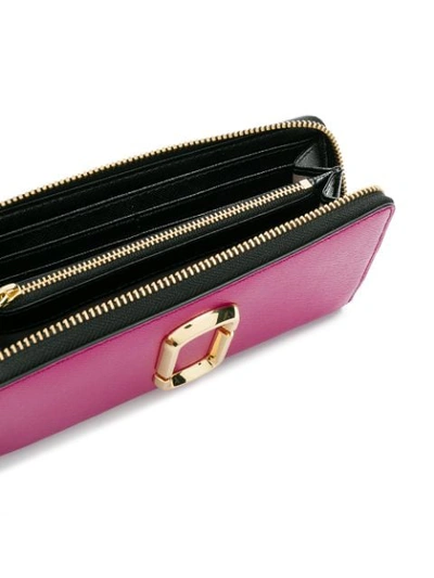 MARC JACOBS SNAPSHOT CONTINENTAL WALLET - 粉色
