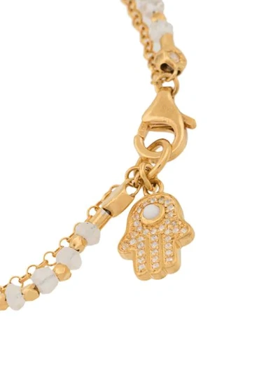 Shop Astley Clarke The Promise Bracelet Stack In Gold