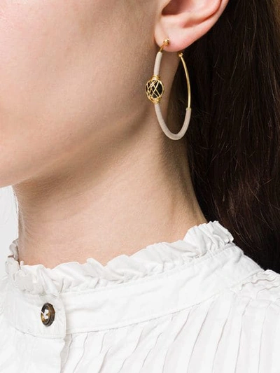 Shop Gas Bijoux Serti Earrings - Gold