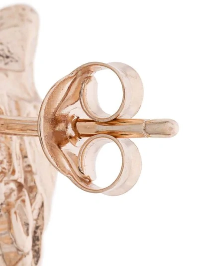 Shop Niza Huang Under Earth Irregular Earrings In Metallic