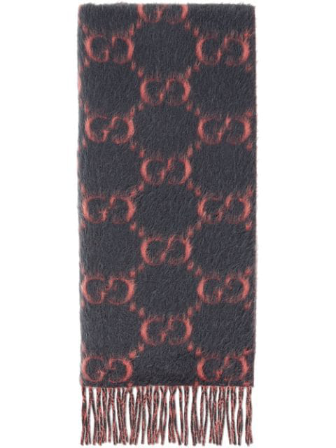 gucci alpaca wool scarf