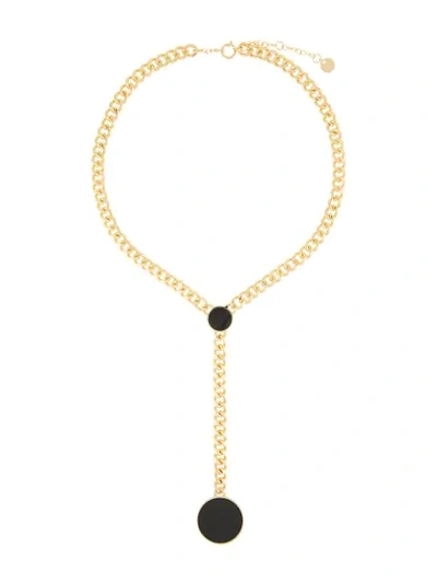 Shop Arme De L'amour Chain Pendant Necklace - Metallic