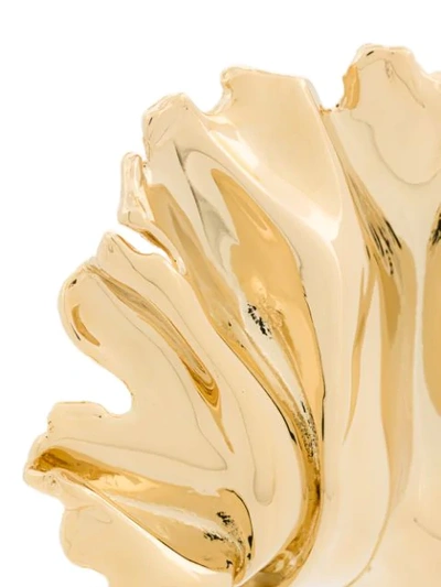 Shop Annelise Michelson Sea Leaves Earrings In Gold