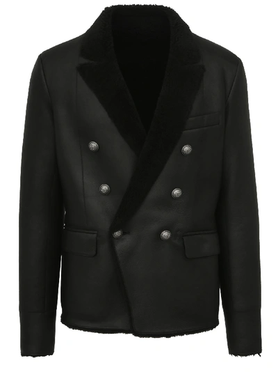 Shop Balmain Paris Blazer In Black