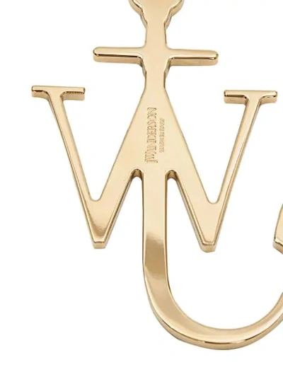 Shop Jw Anderson Anchor Keyring In Blue