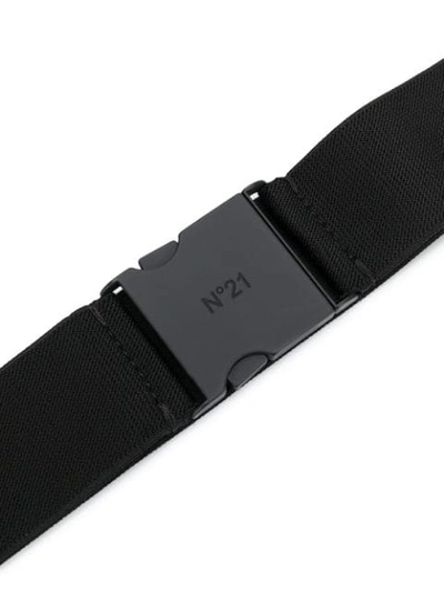 Shop N°21 Clasp Buckle Belt In Black