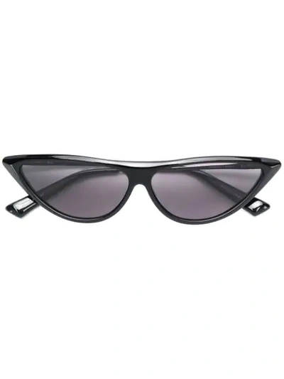 Shop Christian Roth Rina Cat Eye Sunglasses In Black